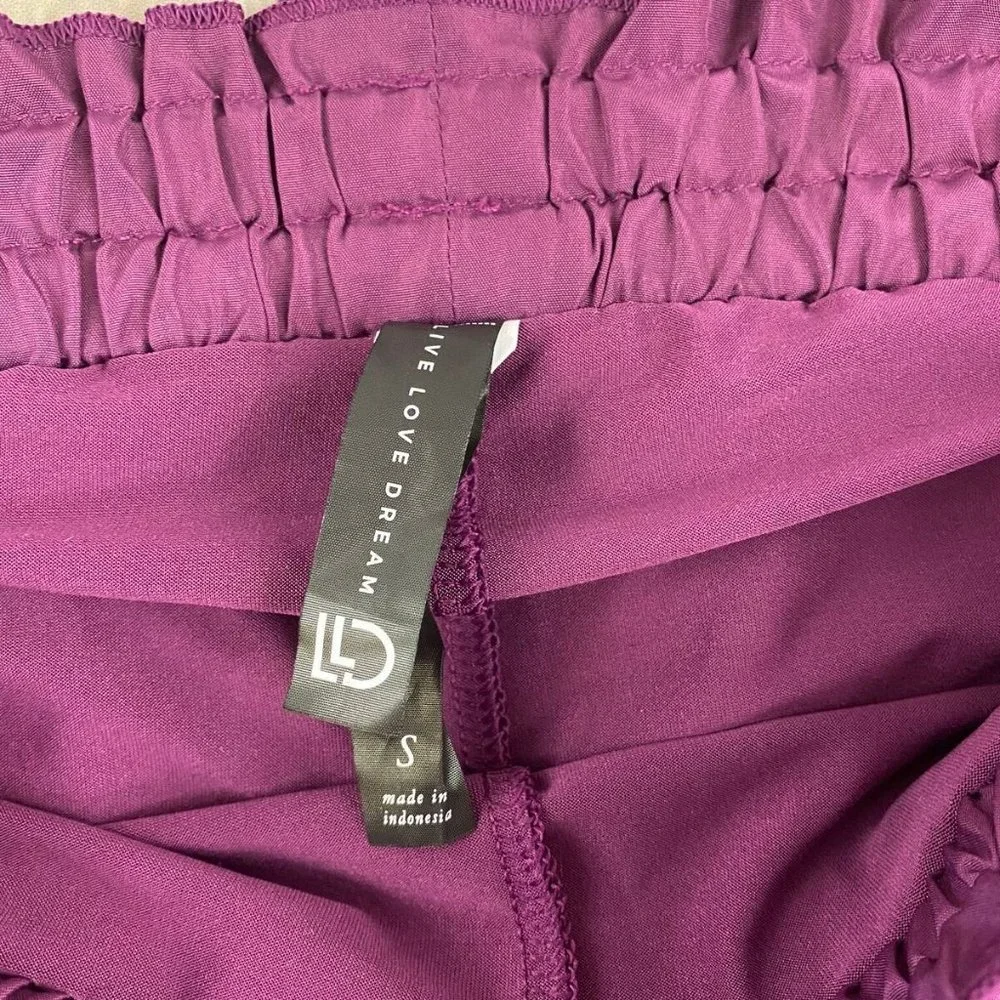 Aeropostale Live Love Dream Running Purple Shorts - Picture 7 of 7